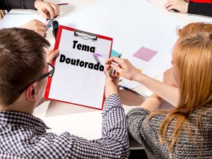 Escolha o tema do seu doutorado, nós te ajudaremos